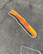 Load image into Gallery viewer, Francis the orange bacon rug
